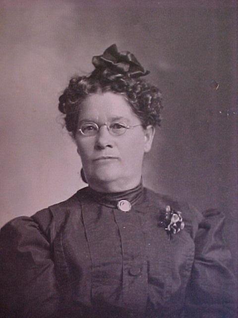 Portrait of Lusina Angeline Keller Bates