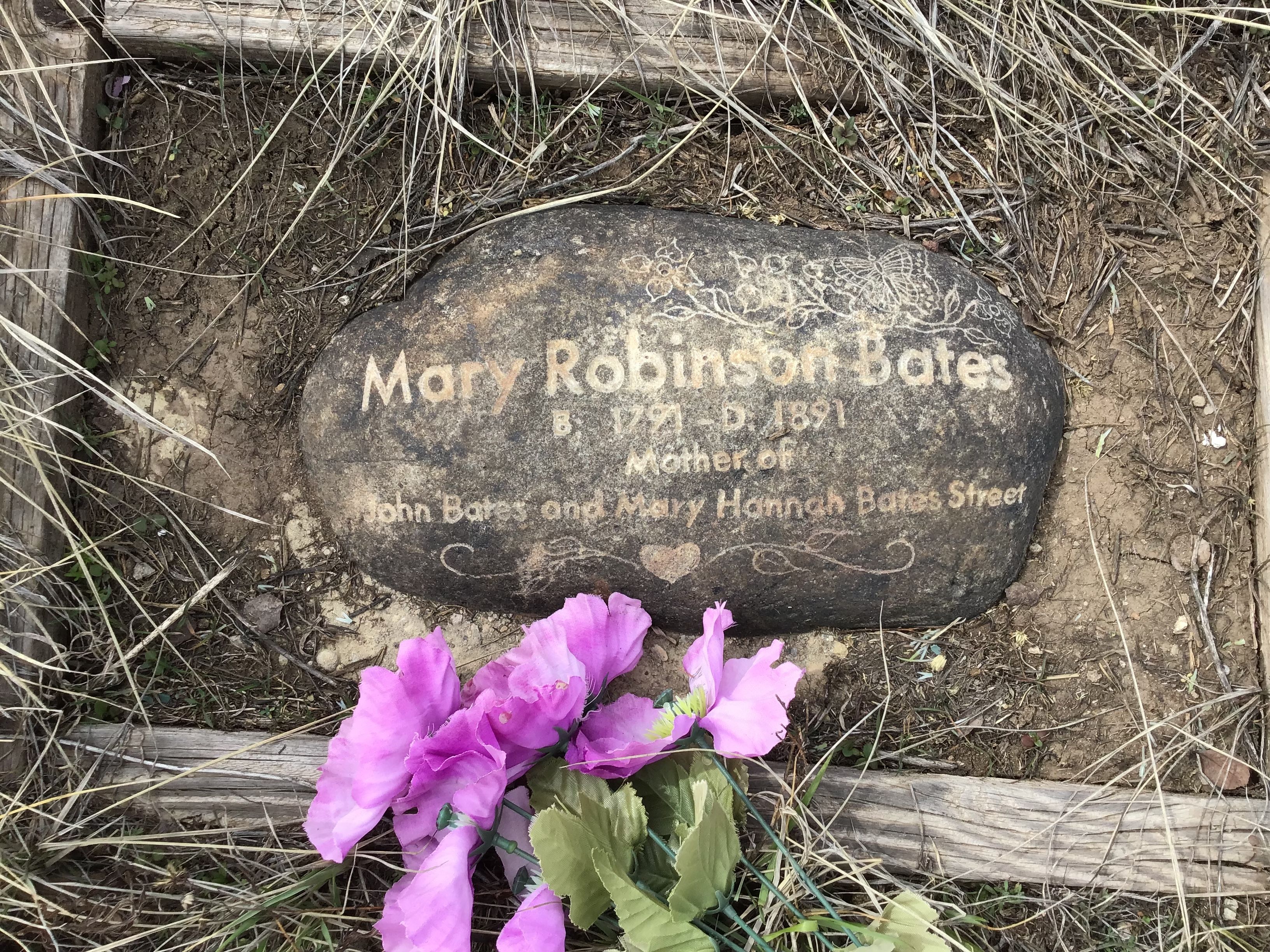 Portrait of Mary Robinson Bates